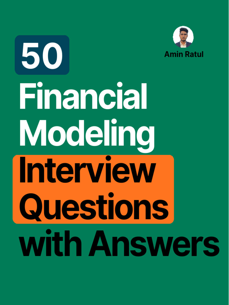 50_Financial_Modeling_Interview_Questions_Answers__1772238705 | PDF