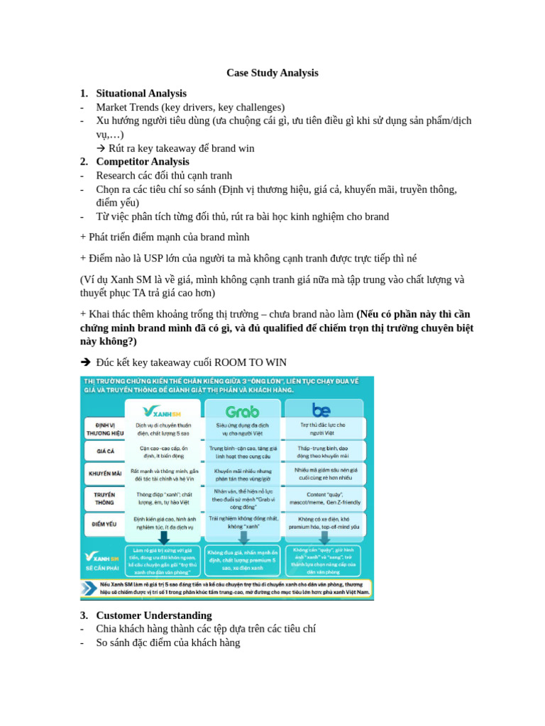 Case Study Analysis | PDF