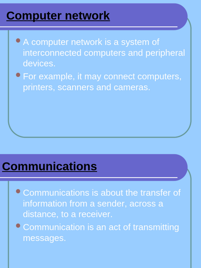 1 Introduction to Computer Networkingtheory | PDF | Network Topology ...
