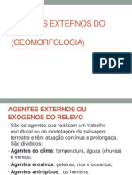 Agentes Externos Do Relevo