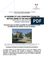 4. Le Seisme Et Les Constructions en Beton Arme Et en Maconnerie