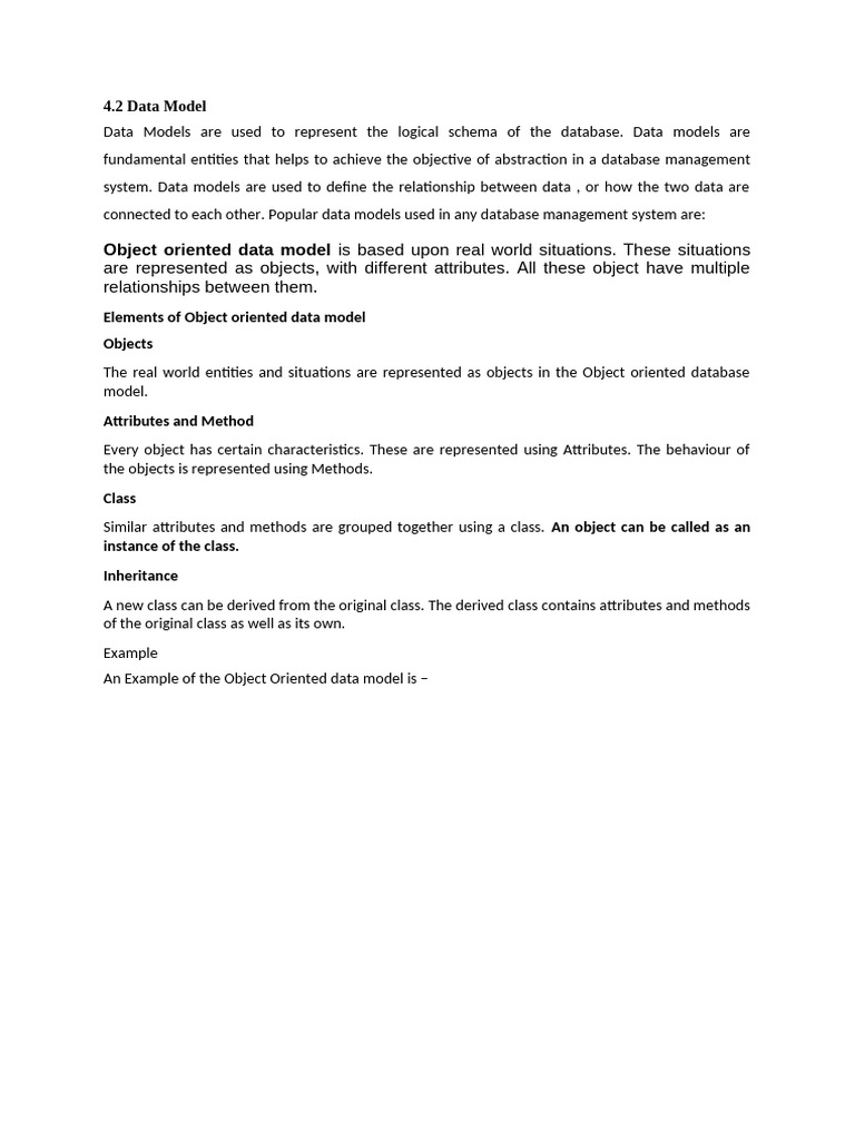 Databse Models and Entity Constraints | PDF | Data Model | Information ...