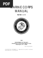 Marine Corps Manual W CH 1-3