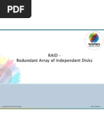 Raid - Redundant Array of Independent Disks