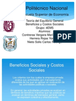 Presentacion Beneficios Sociales y Costos Sociales