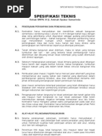 Download SPESIFIKASI TEKNIS by Rey Kecil SN102685715 doc pdf