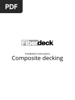Ekodeck Designer Series Installation Guide V6.23 | PDF | Screw | Lumber