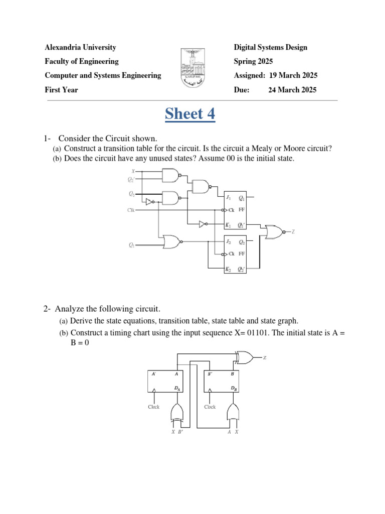 Digital Sheet 4 | PDF