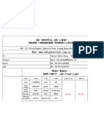 B&D Industrial (HK) Limied Shezhen Yingfengsheng Techonoly Limited