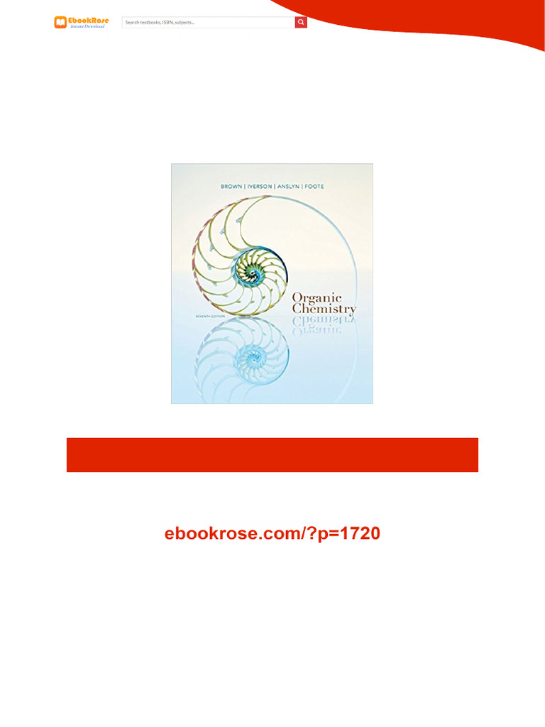 Organic Chemistry 7th Edition by William H. Brown direct link | PDF ...