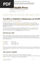 Download WordPress MultiSite Subdomains on MAMP _ Perishable Press by tns111 SN102686784 doc pdf