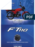 Manual Italika FT 110
