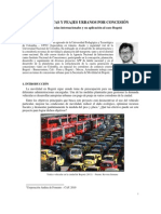Autopistas y Peajes Urbanos Por Concesion - Daniel Alvarez