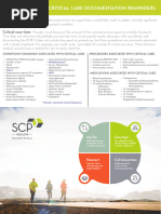 Critical Care Chart Descriptors Guide | PDF | Major Trauma | Thorax