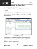 Lab 1: Getting Started With Matlab 1