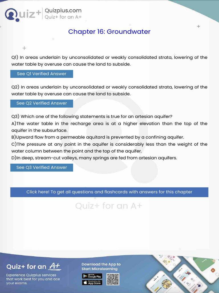 In Areas Underlain by Unconsolidated or Weakly Consolidated Strata ...