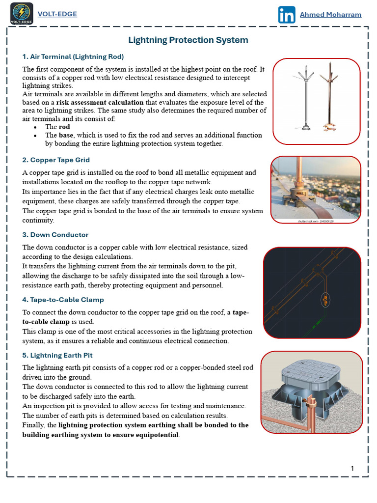 Lightning Protection System | PDF