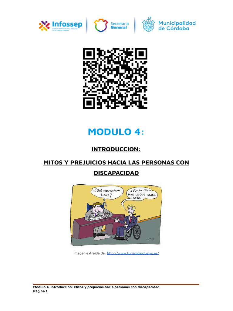 11. Mitos y Prejuicicos Hacia Las Personas Con Discapacidad | PDF