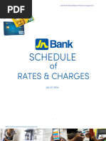JN Bank Rates and Transfer Fees | PDF | Credit Card | Cheque