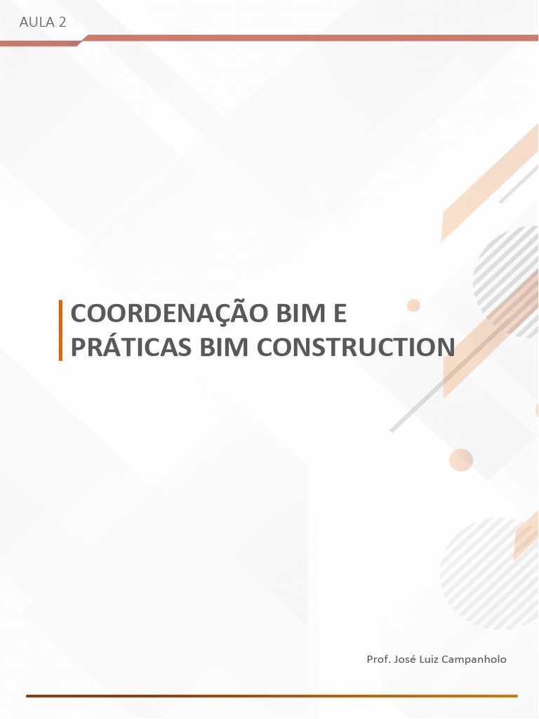 Aula 2 | PDF | BIM