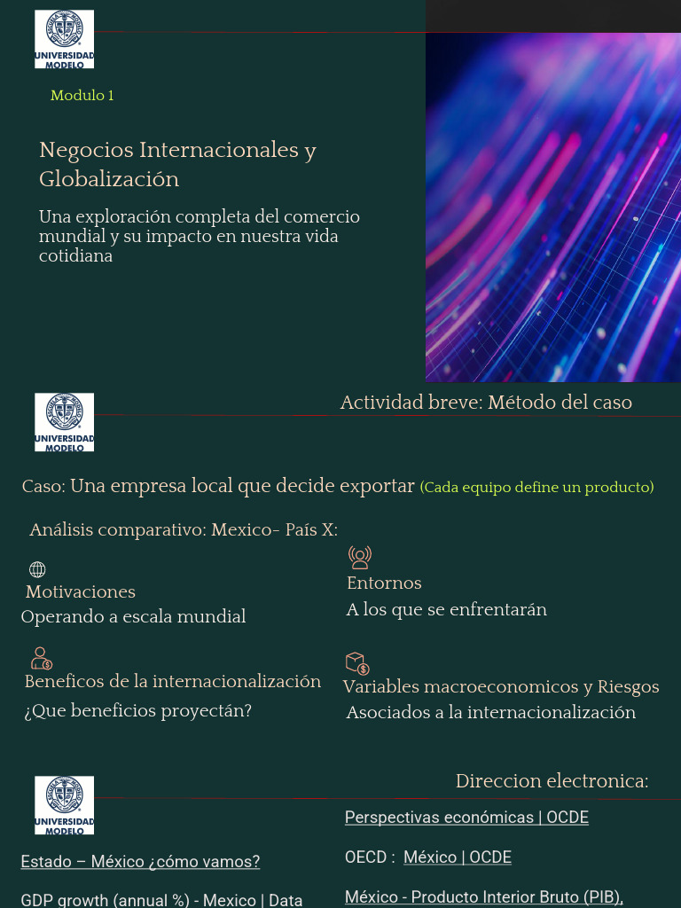 Negocios Internacionales y Globalizacion MODULO I (1) | PDF | Negocios ...