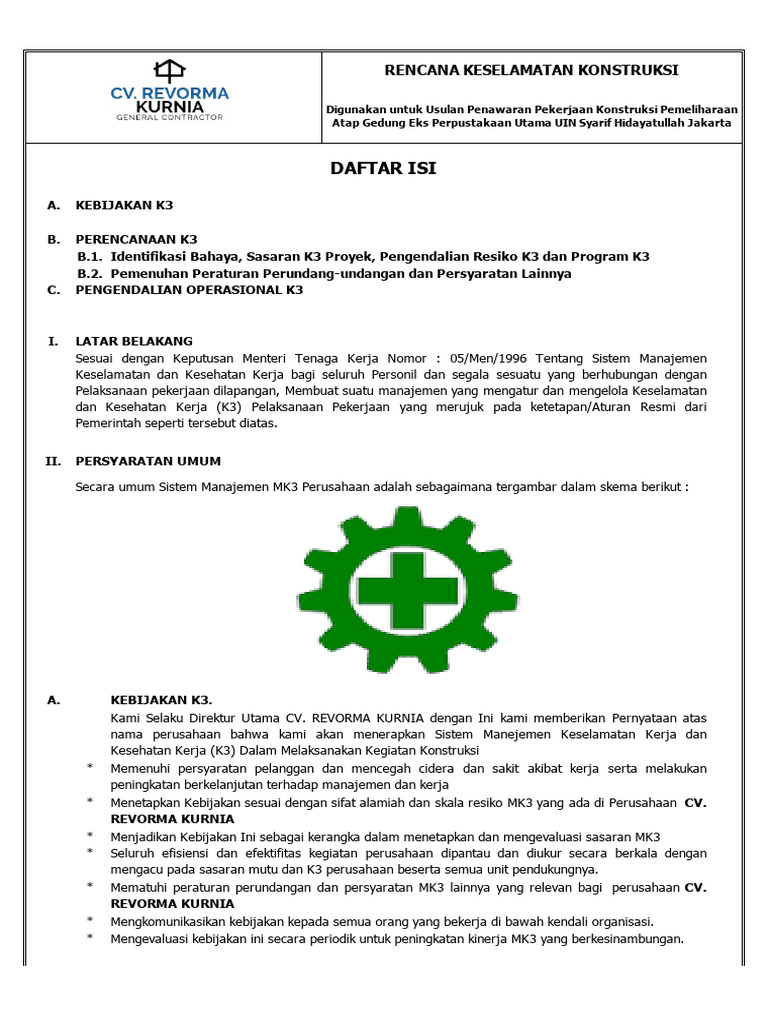 RK3K Atap Uin JKT | PDF