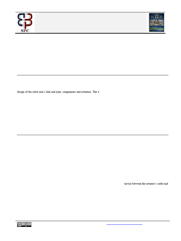 Development of a 4-DOF Robotic Arm Prototype Desig (1) | PDF | Torque ...