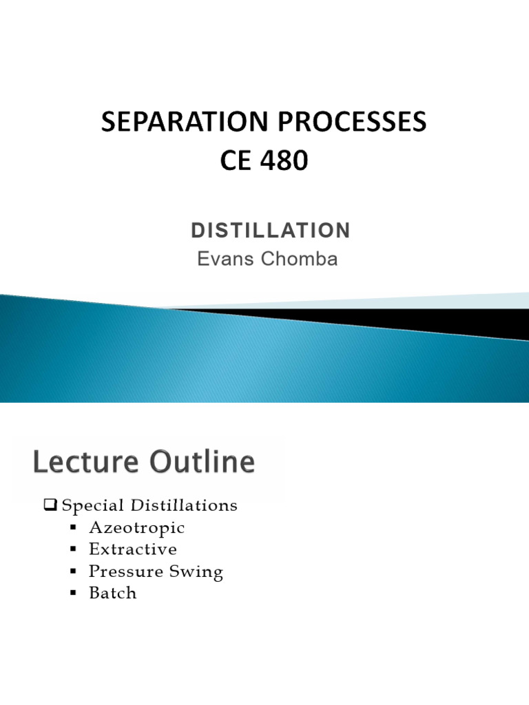Distillation 5 | PDF | Distillation | Unit Operations