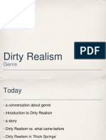 Intro To Dirty Realism