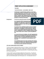 DA Assessment Report - D 2010 562 - Bunnings Euston RD Alexandria
