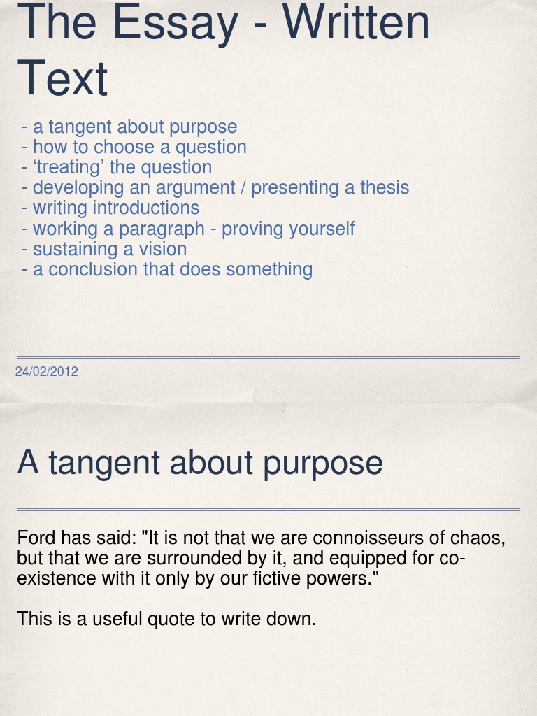 short argumentative text example