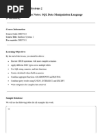 School Management Database Schema | PDF