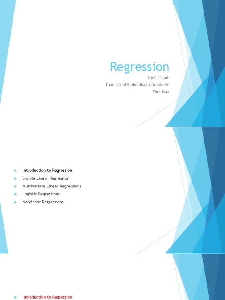 C6 Regression (1) | PDF