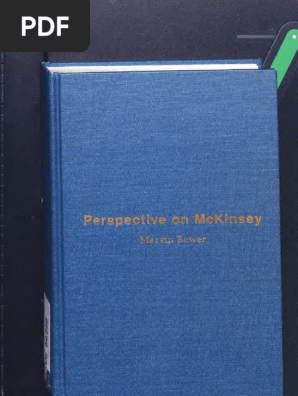 Perspective On McKinsey - Marvin Bower | PDF | Mc Kinsey & Company
