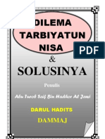 Tarbiyyatun Nisa Dilema Dan Solusinya