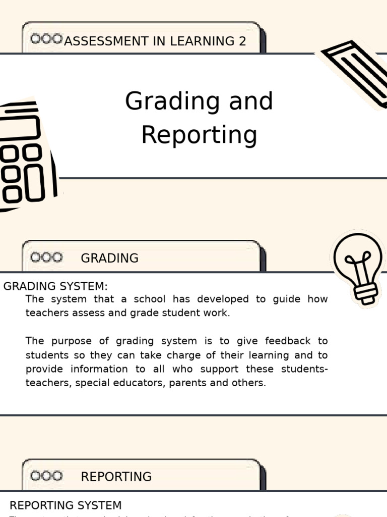 Grading and Reporting | PDF | Educational Assessment | Learning