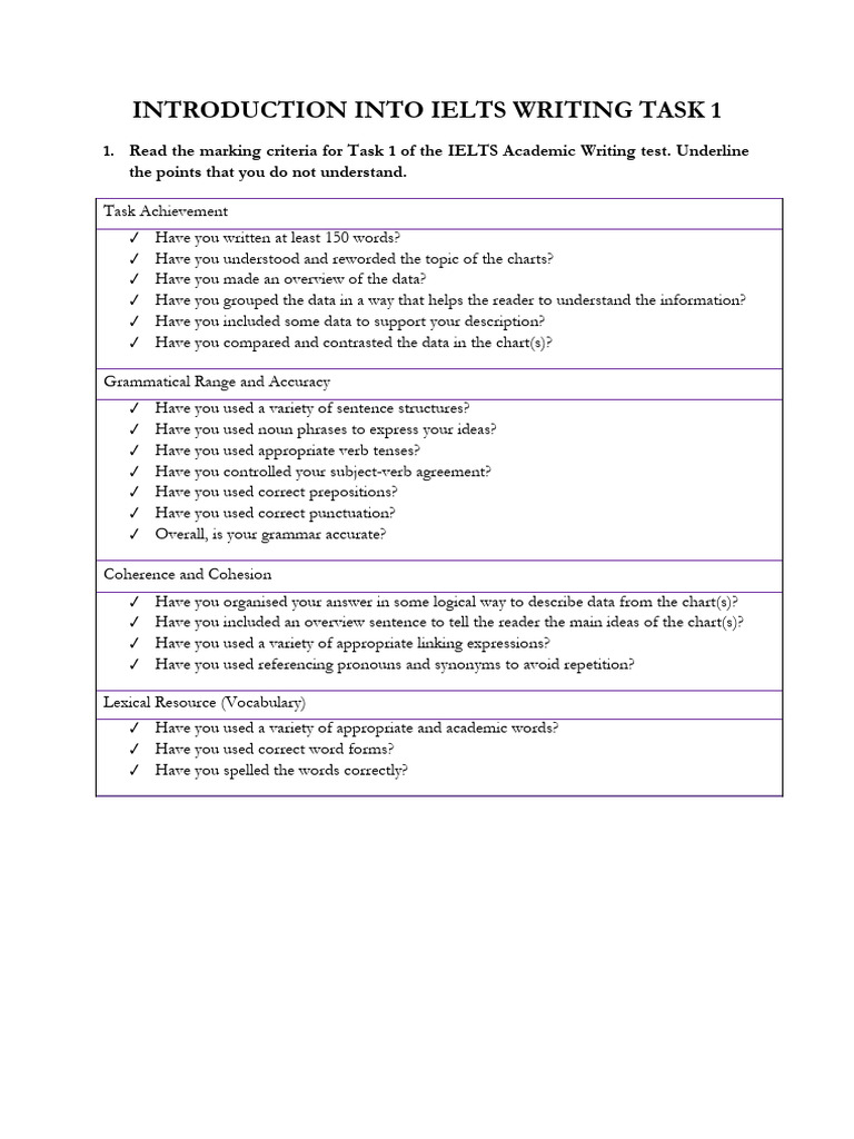 Introduction - IELTS Writing - Thu Hằng | PDF | Verb | Word