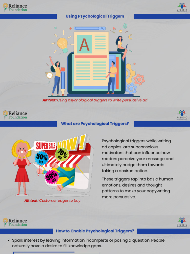 Using Psychological Triggers | PDF | Behavioural Sciences | Cognition