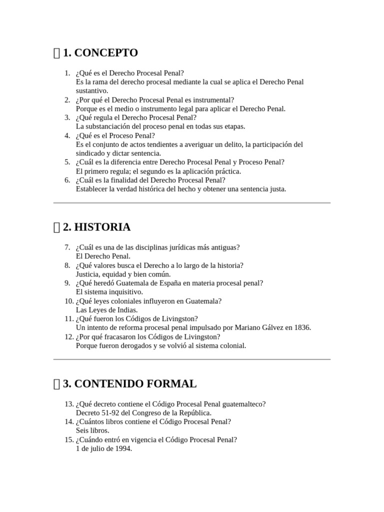 Derecho Procesal Penal 2 | PDF | Debido al proceso | Ley procesal