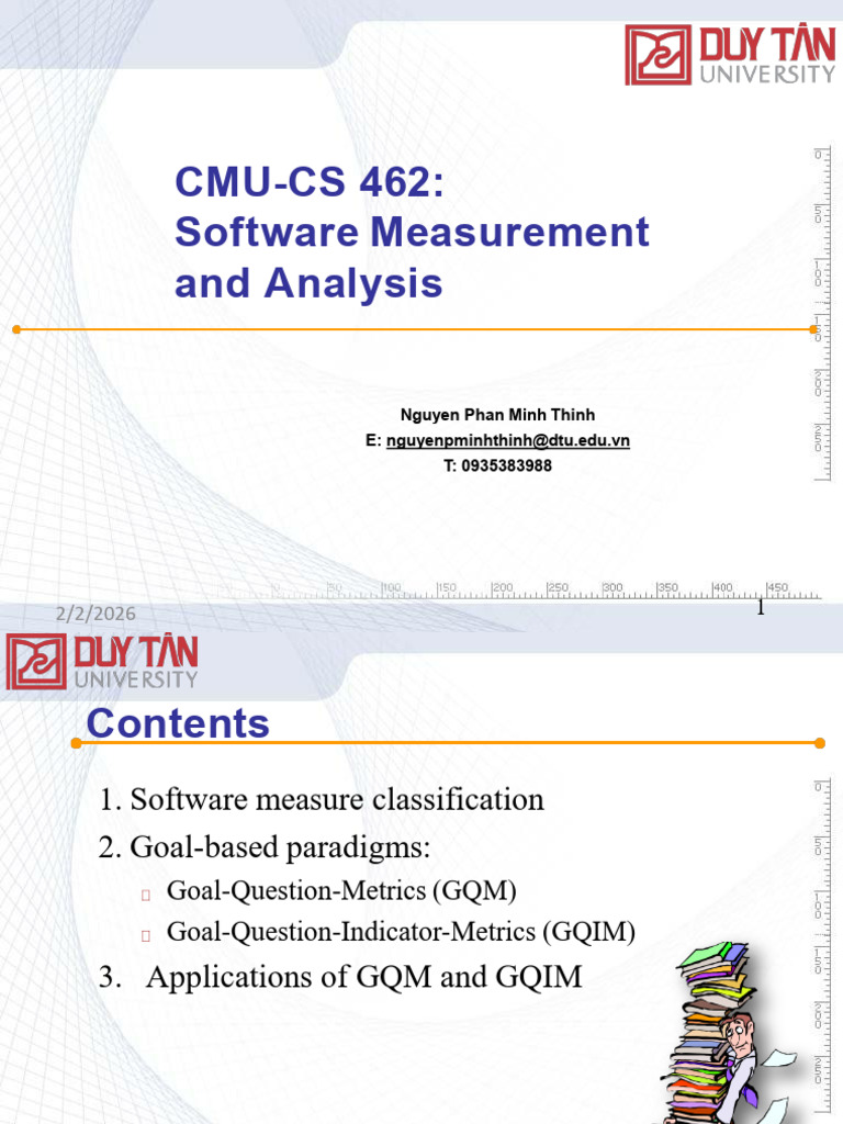 5. CMU-CS 462 - Software Meassurement and Analysis - Lecture Slides ...