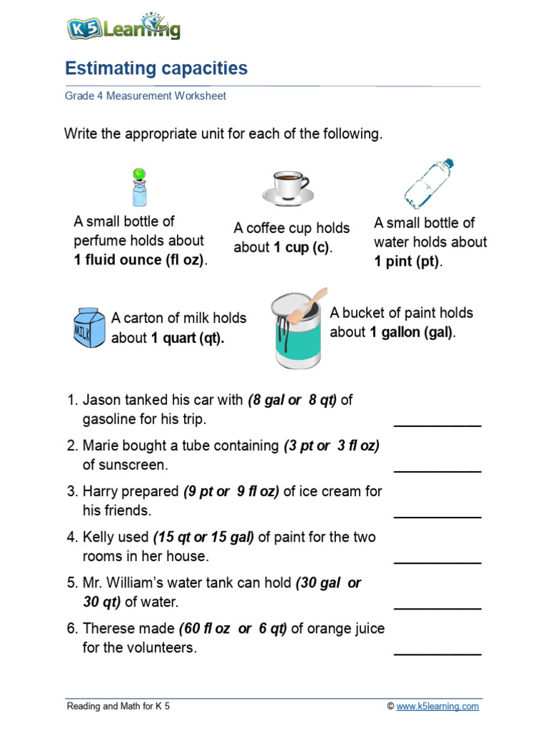 @Teachers_library Estimating Measurements f | PDF