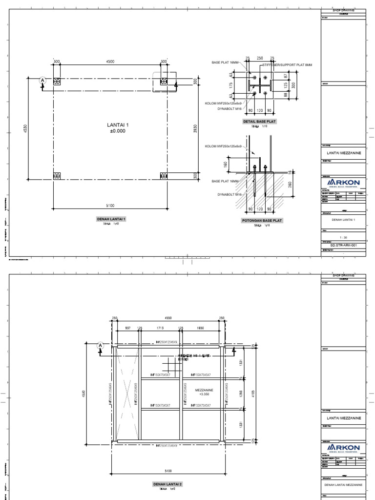Drawing Update Mezzanine 290925 | PDF