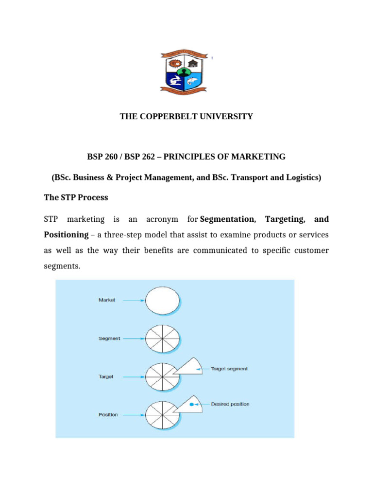 Notes 6 Segmentation, Target, Positioning | PDF | Market Segmentation ...