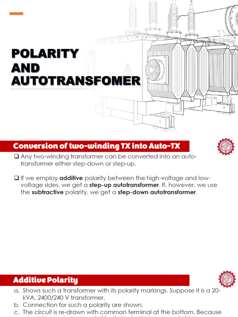 06 Polarity and Parallel Operation | PDF | Transformer | Electrical ...