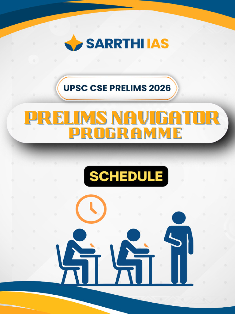 Prelims Navigator Program Schedule | PDF