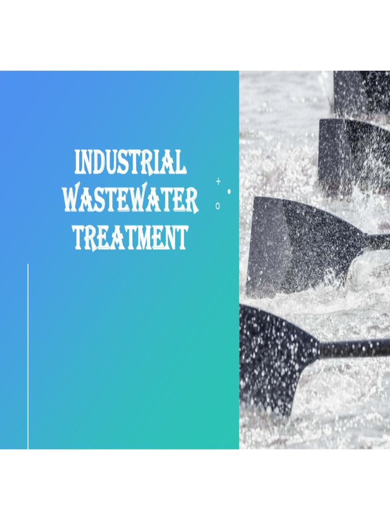 06-1 Industrial Wastewater Treatment | PDF | Ph | Sewage Treatment