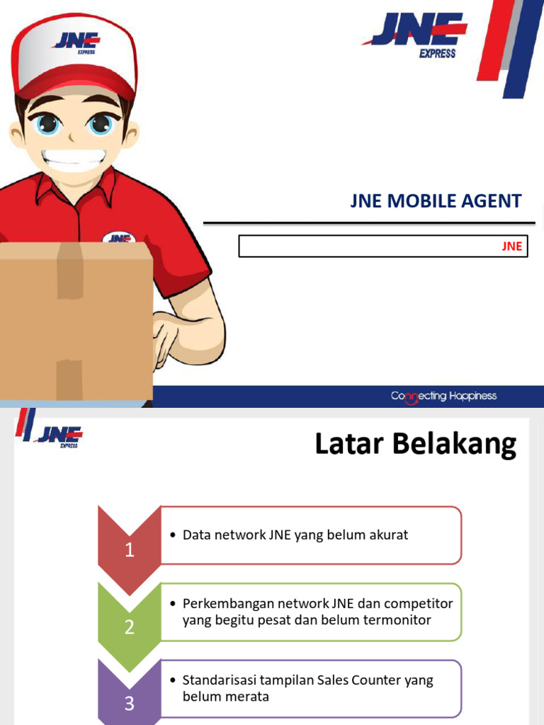 Jne Mobile Agent | PDF