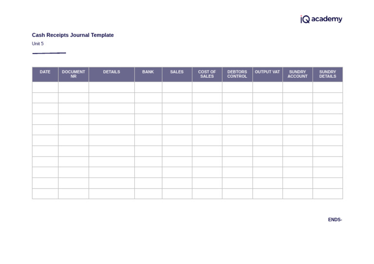 BKTB Unit 5 CRJ Journal Template | PDF