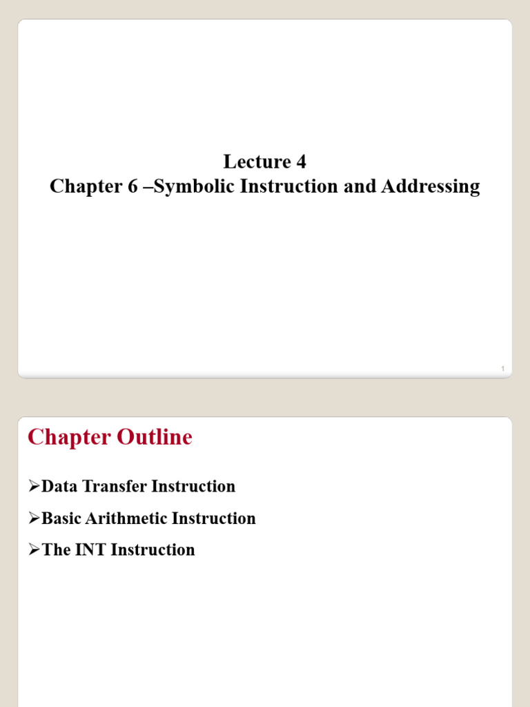 Assembly Lecture3 | PDF | Pointer (Computer Programming) | Computer Science