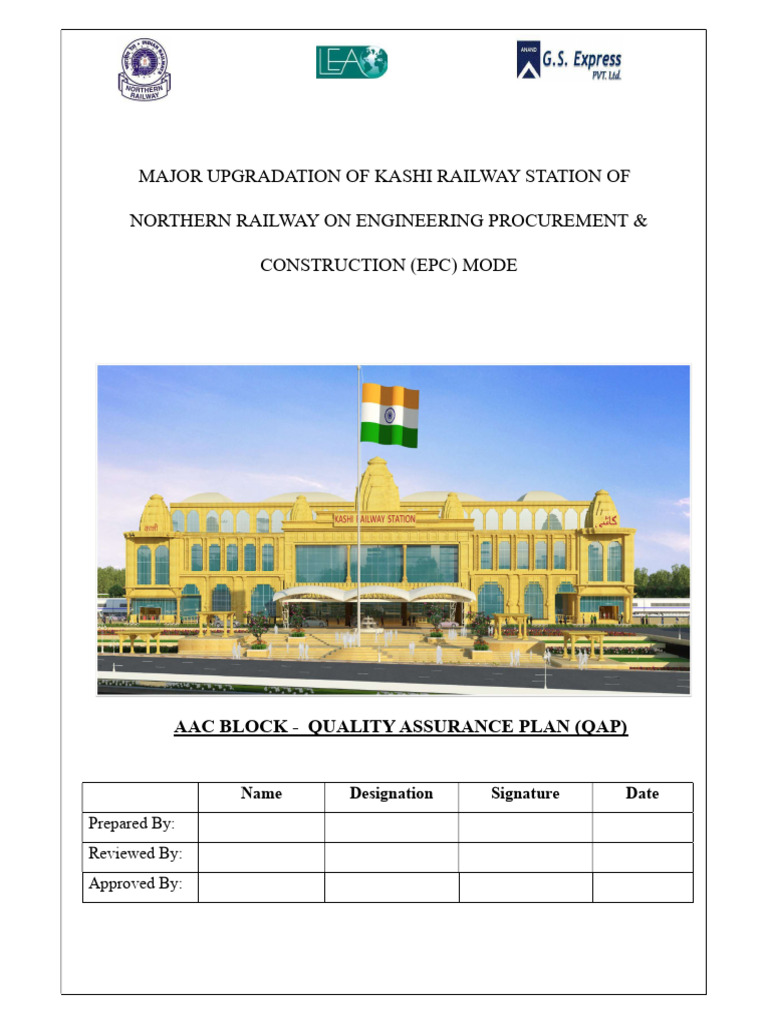 Aac Block Qap | PDF | Quality Assurance | Masonry